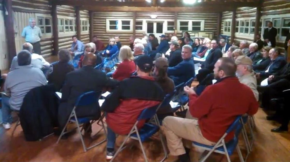 More than 50 people came out Monday night to question Carolina Water Service after the utility announced proposed water and sewer rate increases.