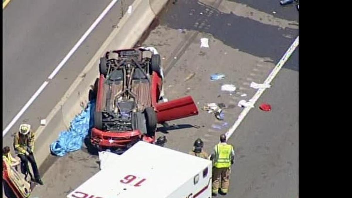 
One person was killed and two others seriously hurt after a wreck on Interstate 85 near Sugar Creek Road.
