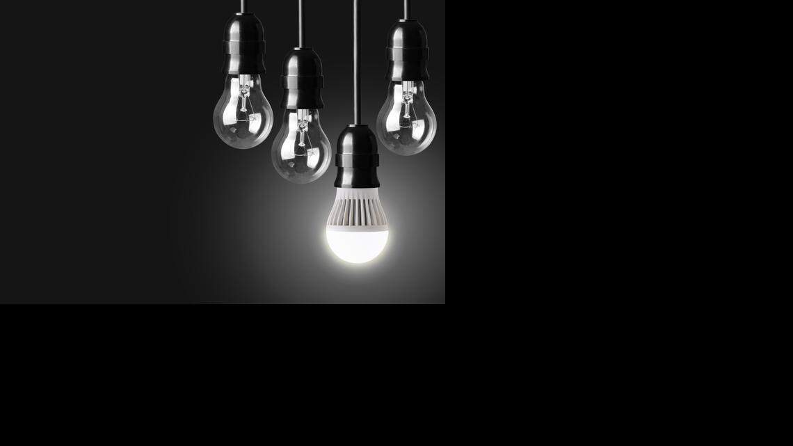 
The life of a compact fluorescent light bulb depends on burning time and the number of starts.
