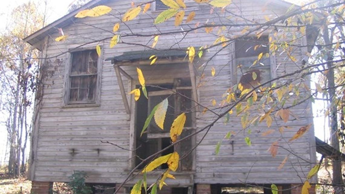 The Siloam Rosenwald School was built to educate black children in the 1920s.