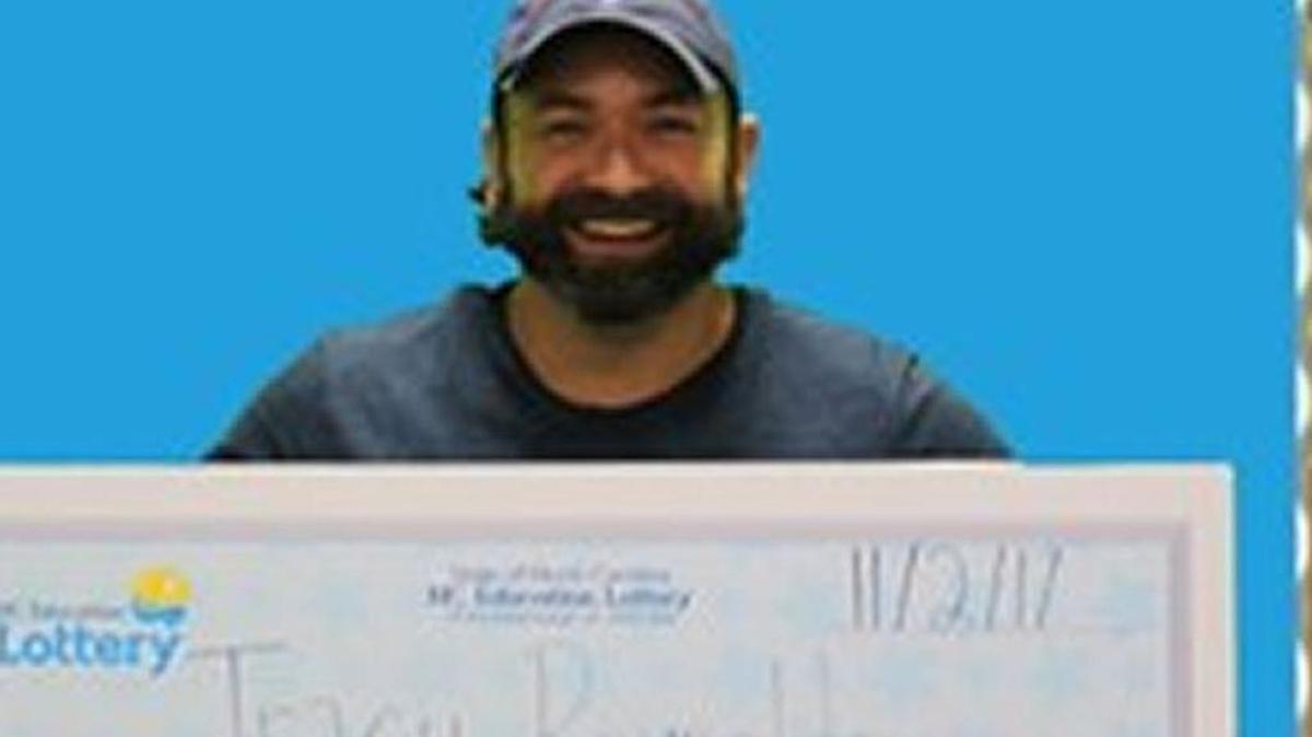 Tracy Reynolds of Lincolnton felt lucky when he won $60 on a scratch-off lottery ticket. So he decided to buy another one.