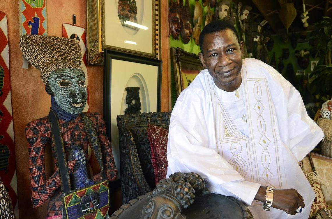 Papa NDiaye is the owner of House of Africa and president of the Juneteenth Festival of the Carolinas.