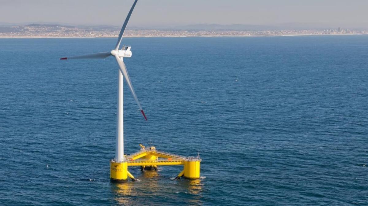 North Carolina could see wind turbines off its shoreline like this one in Portugal.