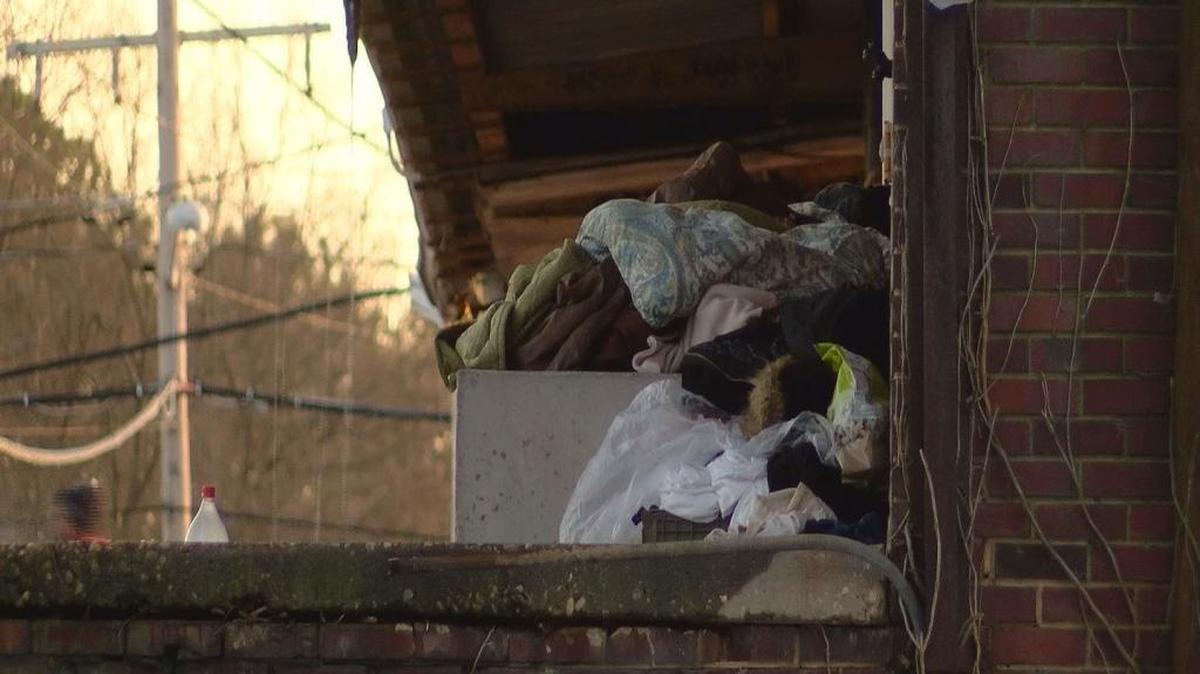 Homeless living outside store are intimidating neighbor