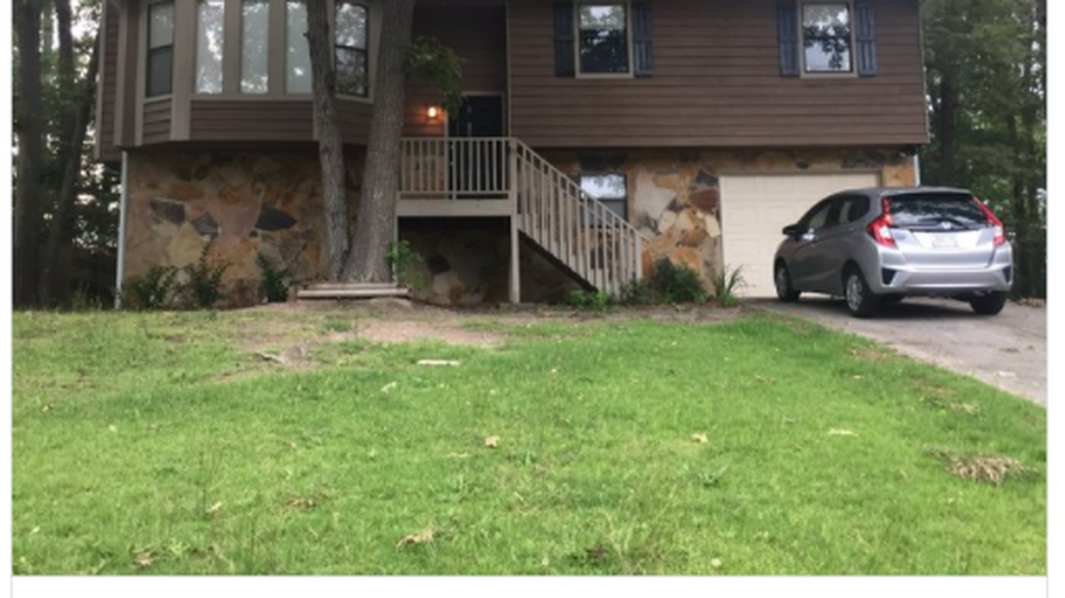 The house where Burns was found in Duluth.