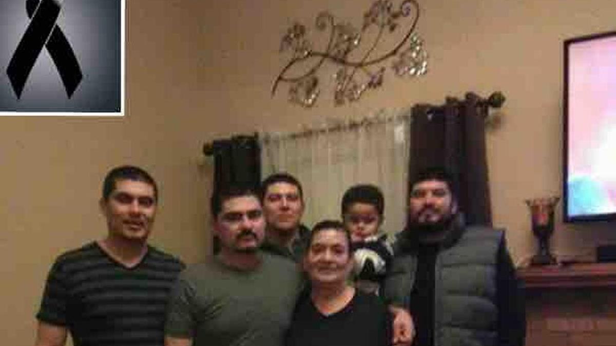 Asuncion Chacon-Perez (third from right) was killed alongside her daughter-in-law early Saturday morning in east Charlotte.