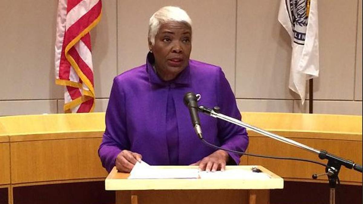 Mecklenburg County Commissioner Ella Scarborough.