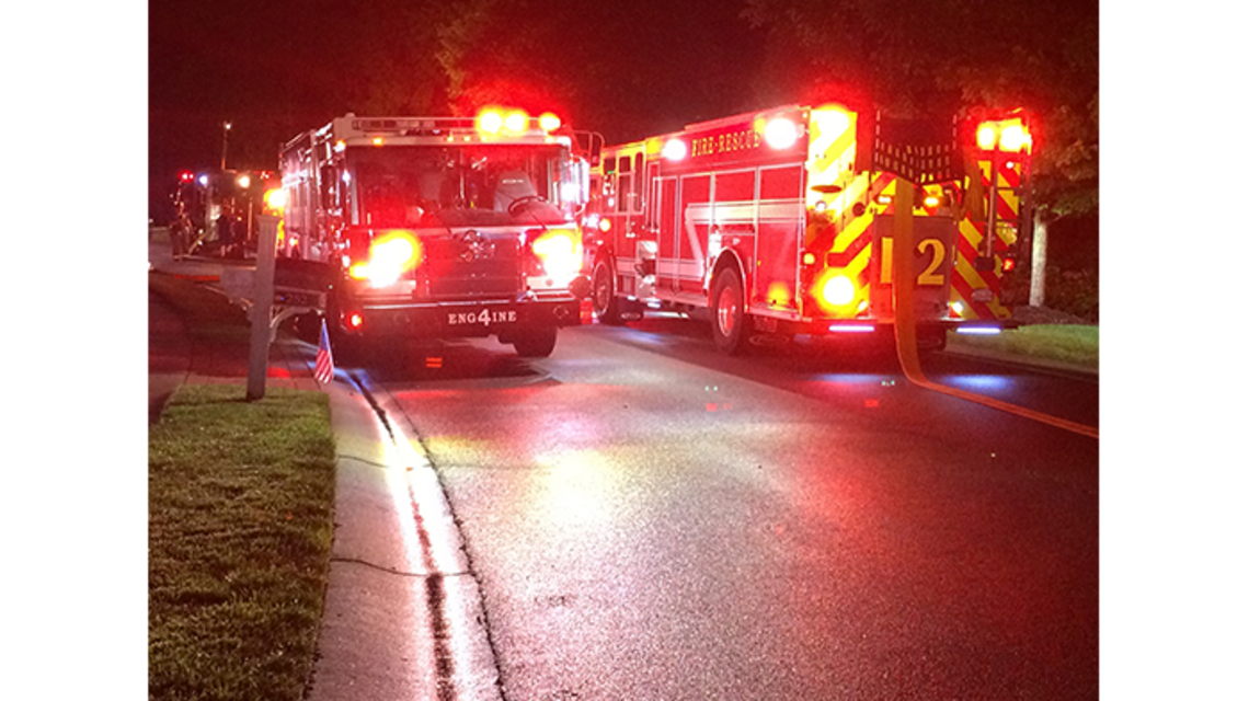 Lightning strike causes Lake Norman house fire, no one injured