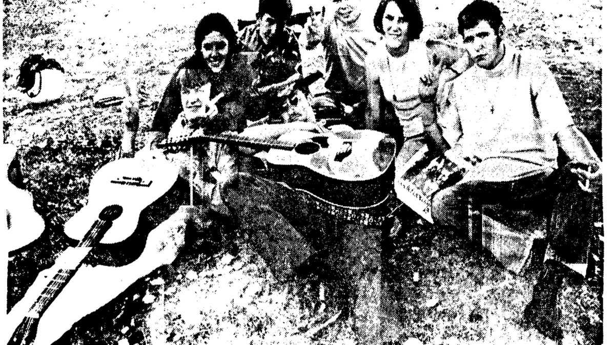 Retro Charlotte: Psychedelic concerts at Freedom Park (and a light show, too)