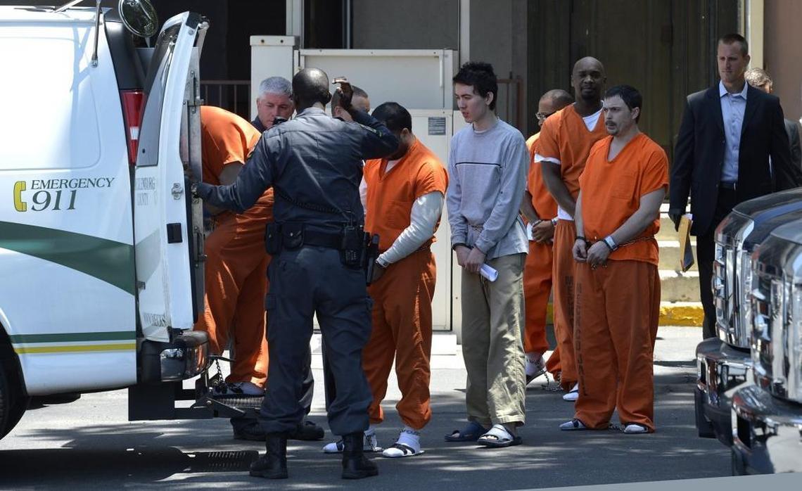 Justin Nojan Sullivan, 19, exits the Federal courthouse in Charlotte June 2015, shortly after his arrest. Sullivan has pleaded guilty to a conspiracy to launch a terrorist attack in support of the Islamic State. On Monday, he also expected to say he murdered his Morganton neighbor, 74-year-old John Bailey Clark.