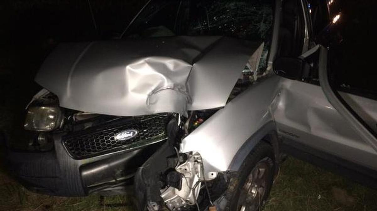 
About 2 a.m. Thursday, Charlotte-Mecklenburg police charged a woman with driving while impaired after her car struck a highway sign at the on-ramp of Interstate 77 northbound near Arrowood Road. 
