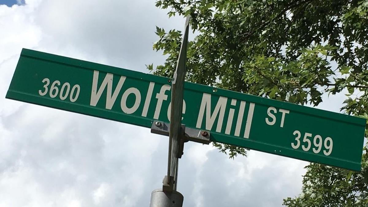 Officials found the body of an adult man in a pond on Wolfe Mill Street on Saturday afternoon.