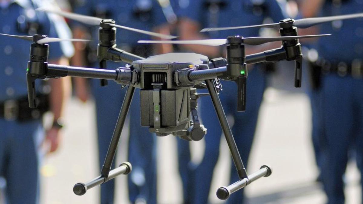 Beware of drones in uptown Charlotte Thursday.
