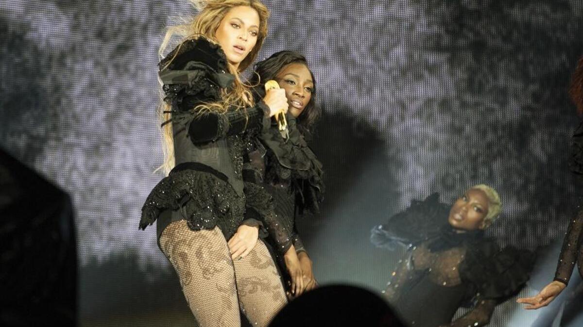 Beyoncé performs during the Formation World Tour at Carter-Finley Stadium on Tuesday, May 3, 2016, in Raleigh, North Carolina.