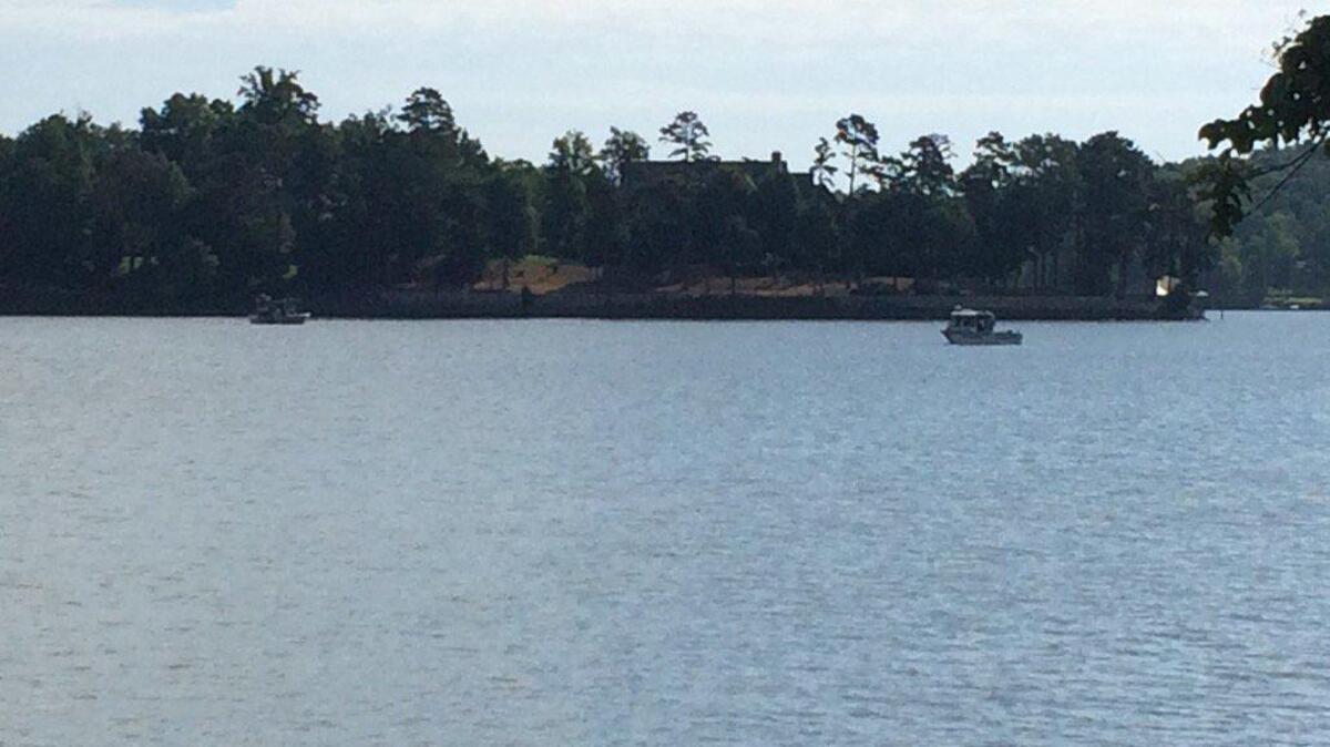 Crews resumed their search Thursday morning for a reported drowning victim in Lake Wylie near the North Carolina-South Carolina line