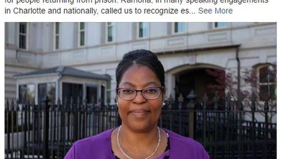 Ramona Brant, a former federal prisoner whose life sentence was commuted by former President Barack Obama in 2015.