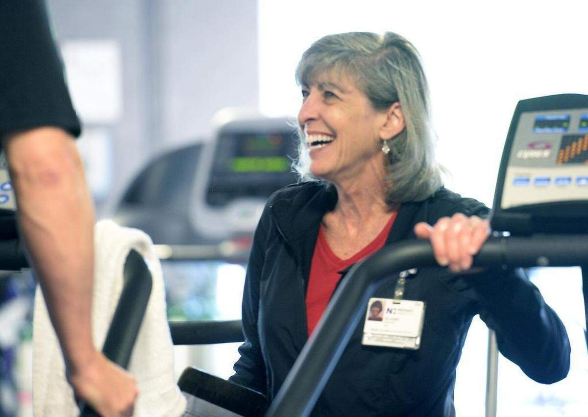 Elaine Barnes has been a nurse since 1976, and has "always done cardiac nursing in some way shape or form." She started with Novant in 1984.