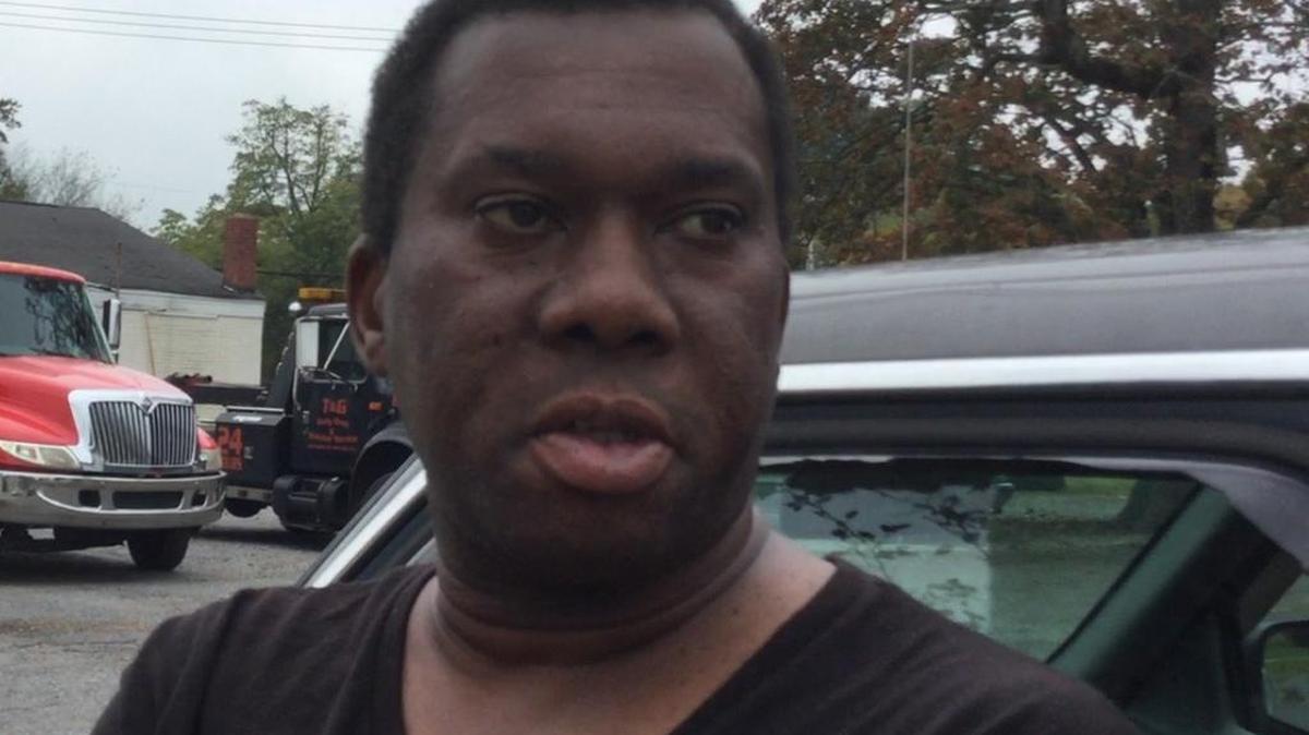 Lawrence Sanders, known to many as the “Mayor of Saluda Street,” said “it matters” that Vice President Joe Biden came to the area.