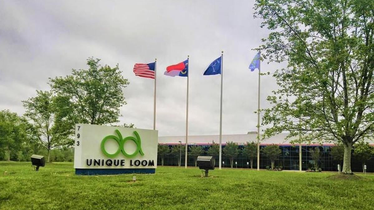 This 2017 file photo shows Unique Loom in Indian Land, when the Fort Mill-based company expanded there. The property sold to a new owner out of New York City in December for $45 million.