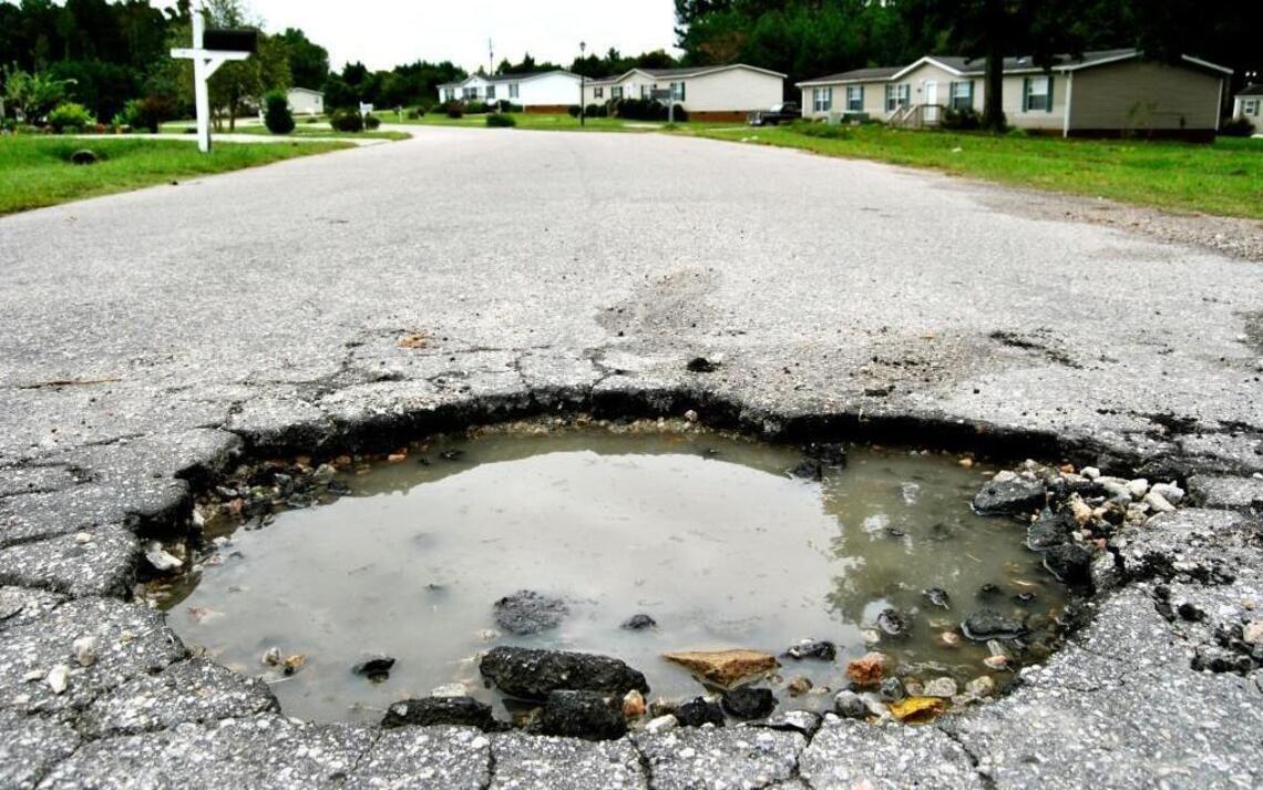 After snow, more potholes. How to report in NC and have the state pay for car damage