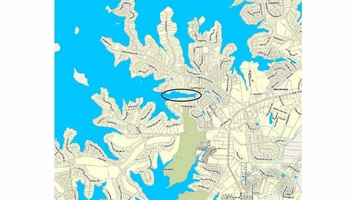 Area involved in swimming ban