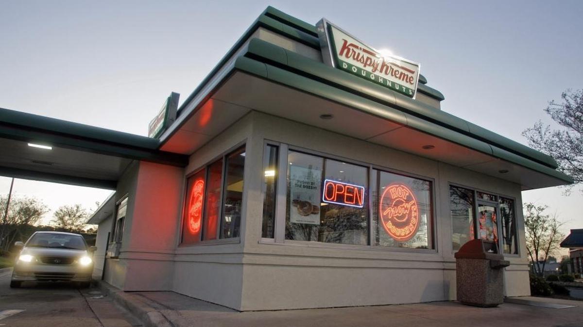 Krispy Kreme is giving out free coffee all weekend for National Coffee Day.