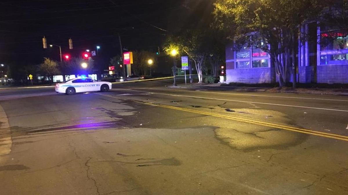 A man was died Saturday after he was struck by two cars on the Billy Graham Parkway.