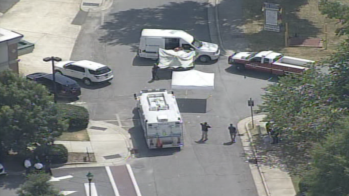 Site of bomb investigation Cornelius