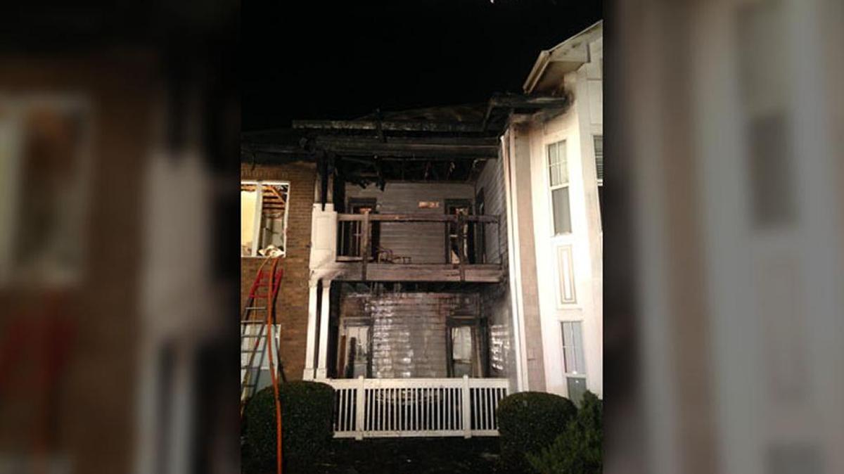 Twenty people were safely evacuated after fire broke out in a Huntersville apartment complex early Friday, fire officials said.