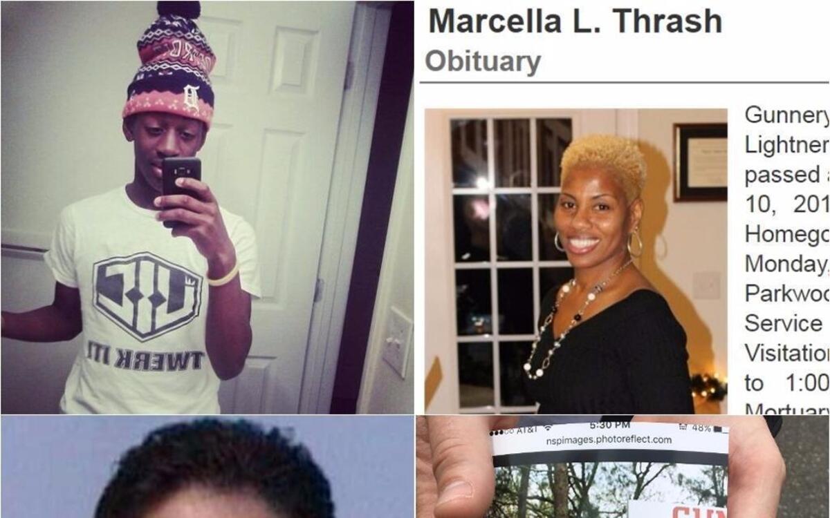 Among the 2017 homicide victims in Charlotte (clockwise from top left): Tyshaud Brown, Marcella Thrash, Zachary Finch, Marlo Medina-Chavez.