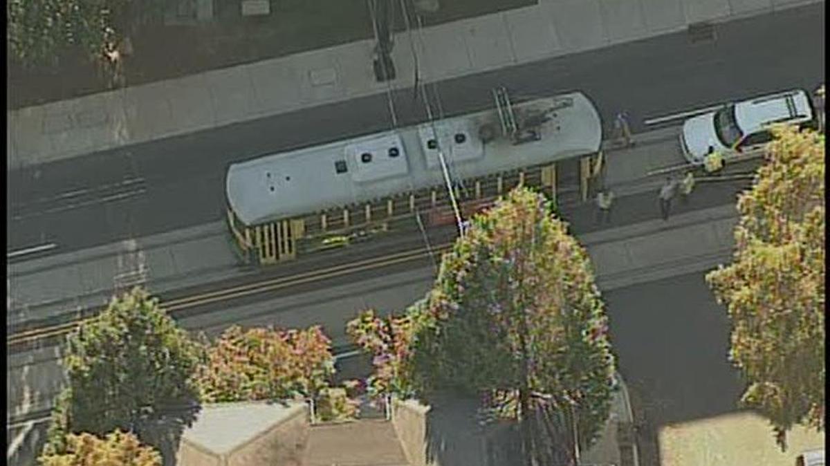 An image of the scene from Observer news partner WBTV