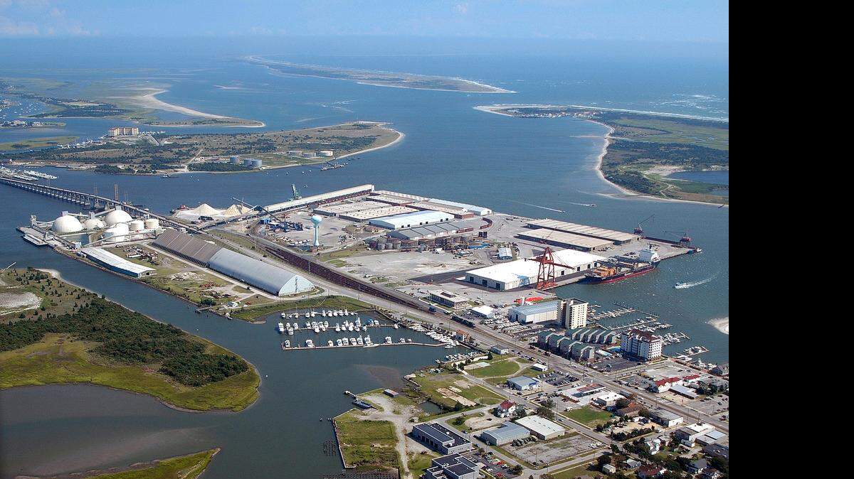 
A beneficiary of the bonds would be the Port of Morehead City, one of two existing ports that would be upgraded.


