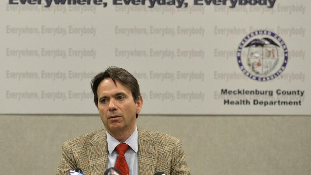 Mecklenburg County's health director, Dr. Marcus Plescia apologized last month for the oversight that led to the agency's failure to notify 200 women of abnormal pap smears.