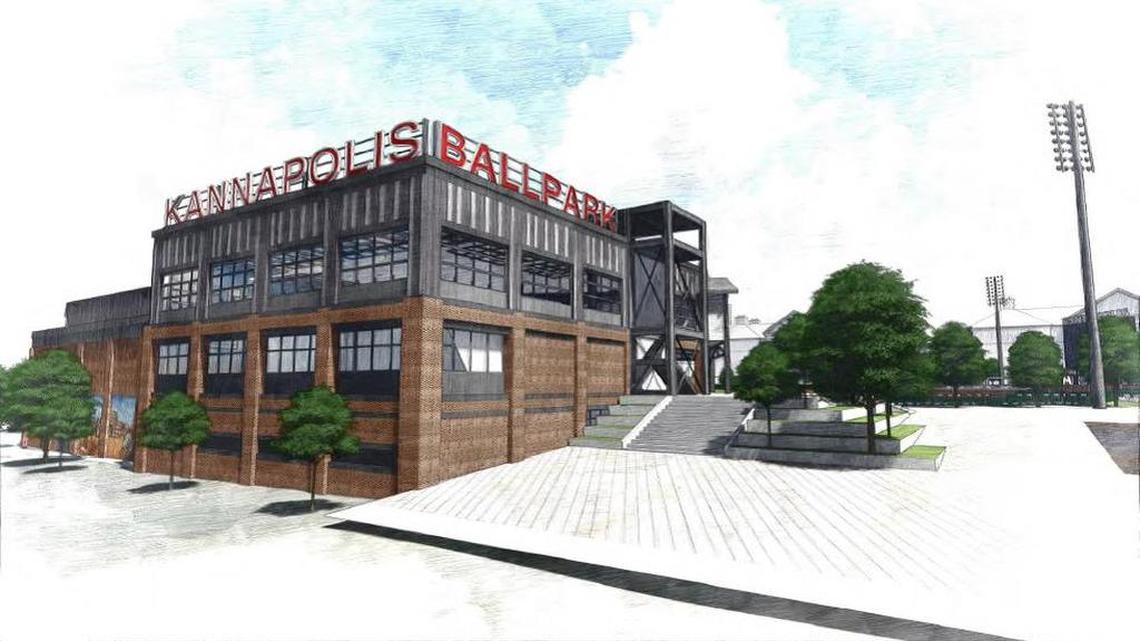 The planned Kannapolis Sports and Entertainment Venue.