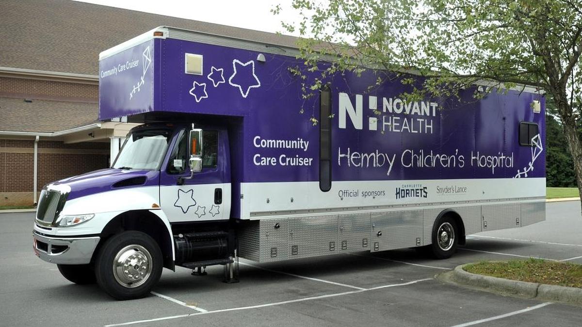 Novant Health Community Care Cruiser will be administering free flu shots in Huntersville on Saturday and Matthews on Monday.