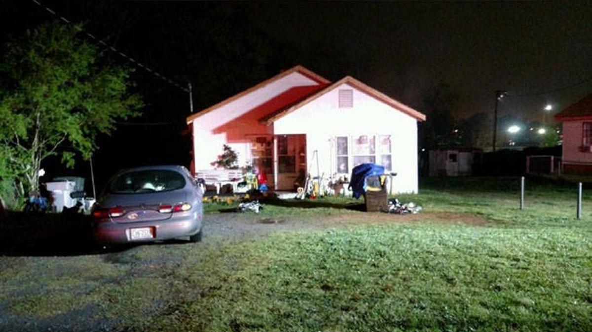 Firefighters in Gaston County put out flames at a home on Osceola Street. Four people were taken to the hospital.