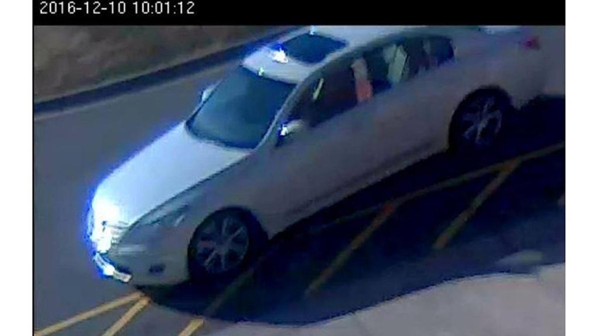 A surveillance photo of the vehicle involved.