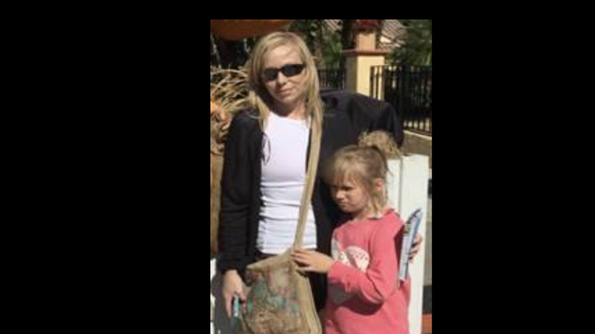 Megan and her 8-year-old daughter Ava