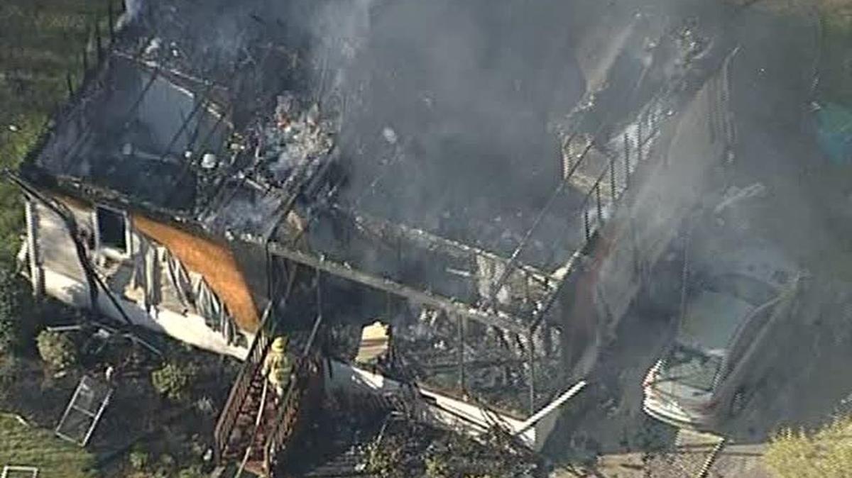 Carter Englert, 6, alerted his mom and grandmother to a fire in their home in Belmont, Gaston County