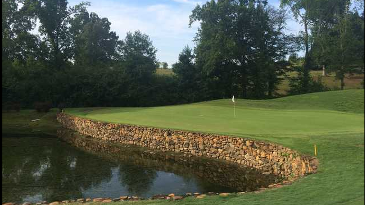 The Links O’ Tryon Golf Course in Campobello is about 100 miles southwest of Charlotte.
