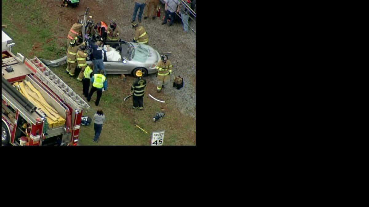 
Four people were injured in a wreck in Mount Holly on Friday, including three who were trapped in a car and had to be rescued.
