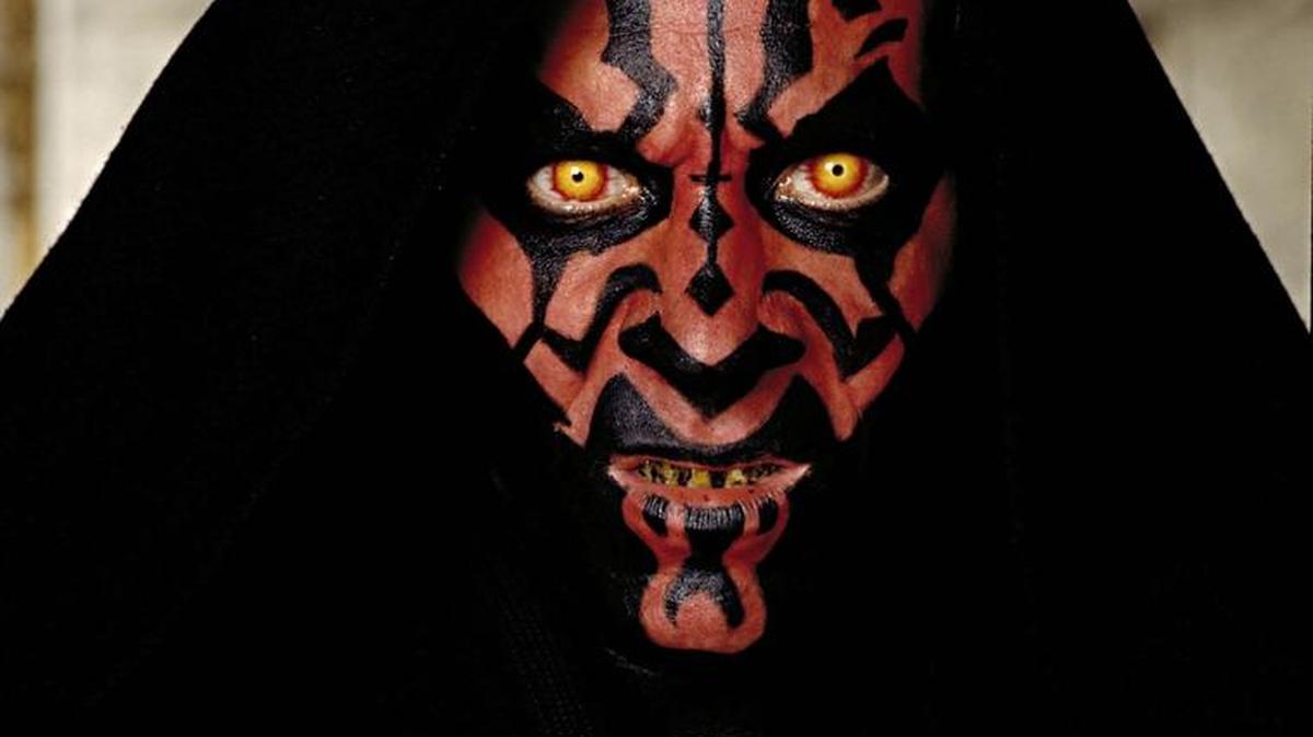 Darth Maul is ready for classes