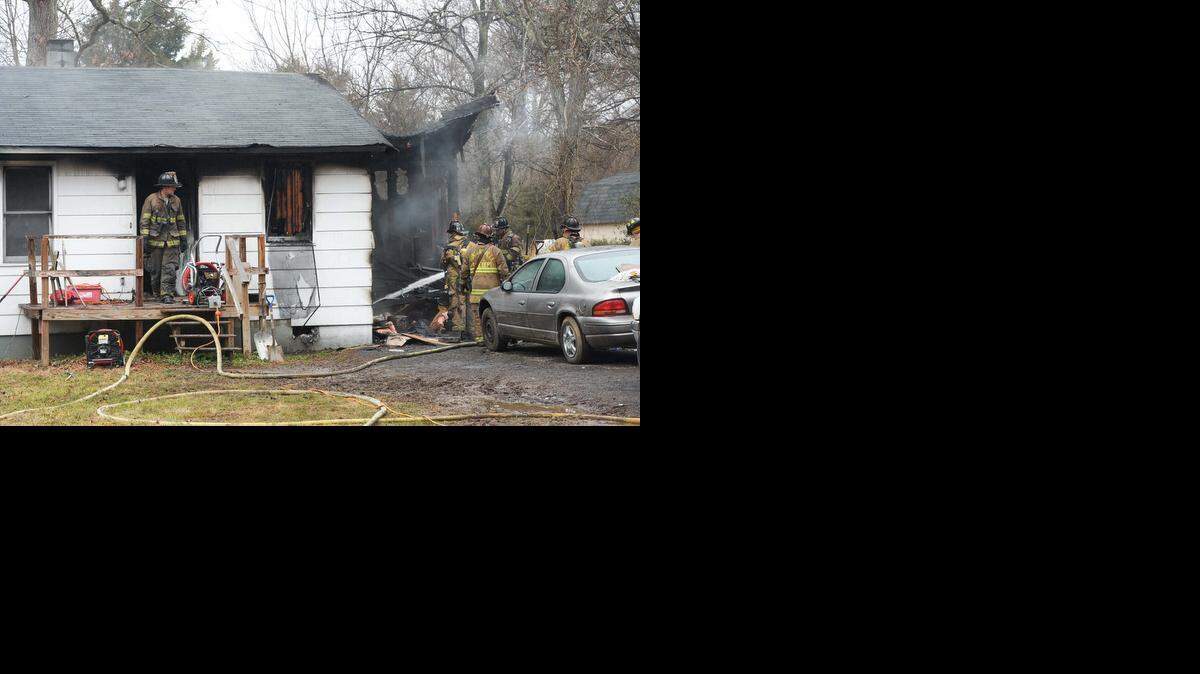 
 Long Creek Volunteer Fire Department firefighters on the scene of a single story house fire that happened around 1:30 p.m. on Sunday at 7211 Hambright Road in Huntersville. Though no injuries were reported, two people were displaced from the home.
