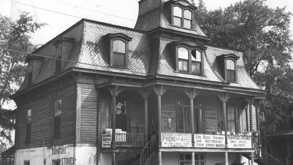 The Victorian home at 318 N. Brevard Street is believed to have been built in the 1800s, according to Observer stories. It vanished from city records by 1969, after being torn down. The stairs and several other items from the home are now stored at the Myers Park home of J.P. Pritchard