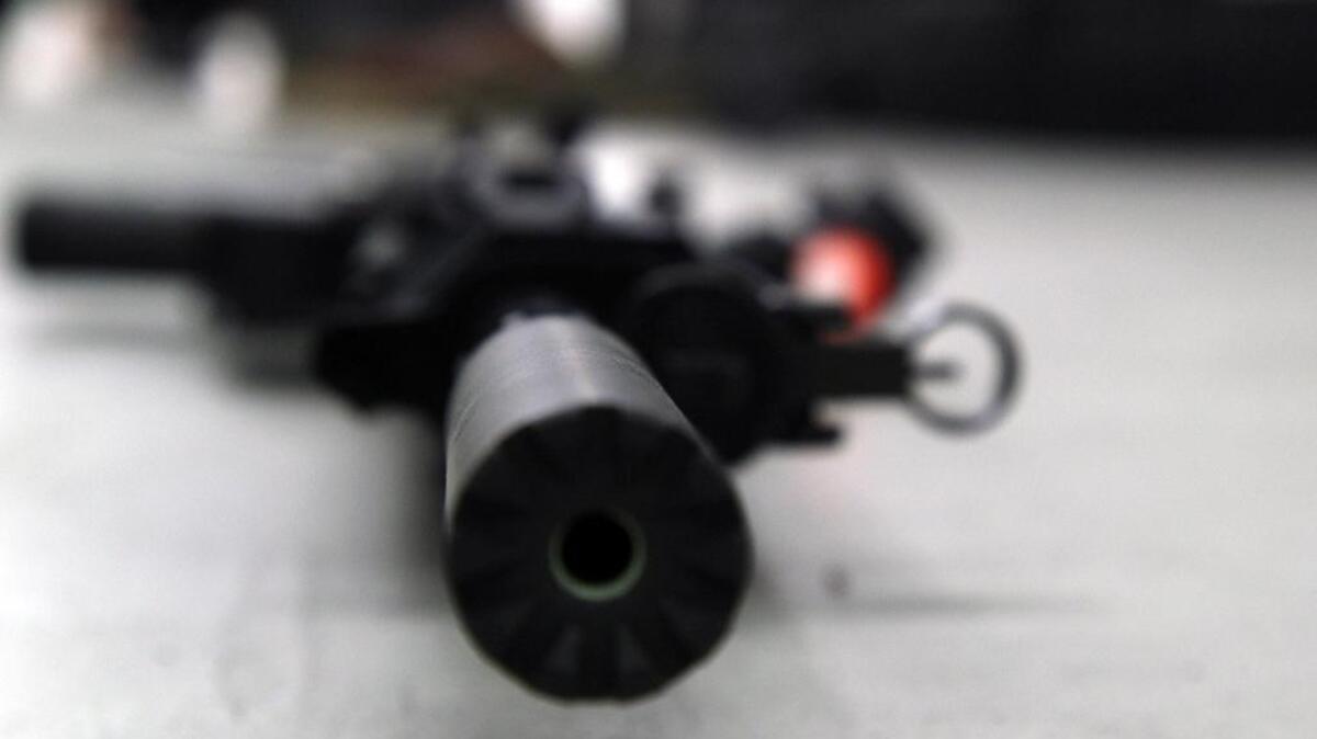 An AR-15 rifle