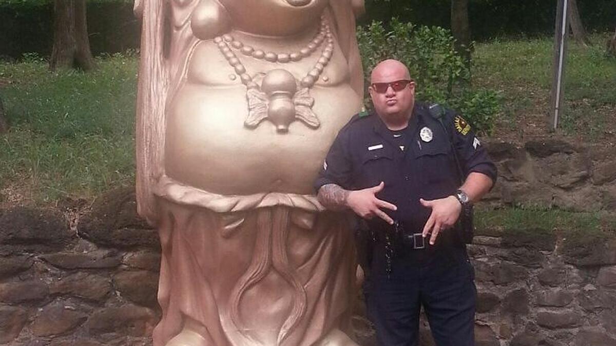 Lorne Ahrens, 48, had been an officer at the Dallas Police Department for 14 years.