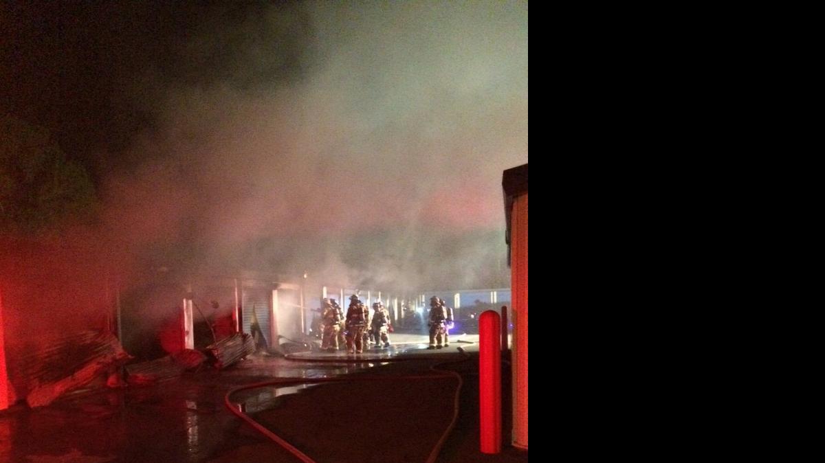 
Nineteen storage units were damaged late Monday in a fire at the Morningstar Mini Storage facility in the 4000 block of East Franklin Boulevard in Gastonia, fire officials said.
