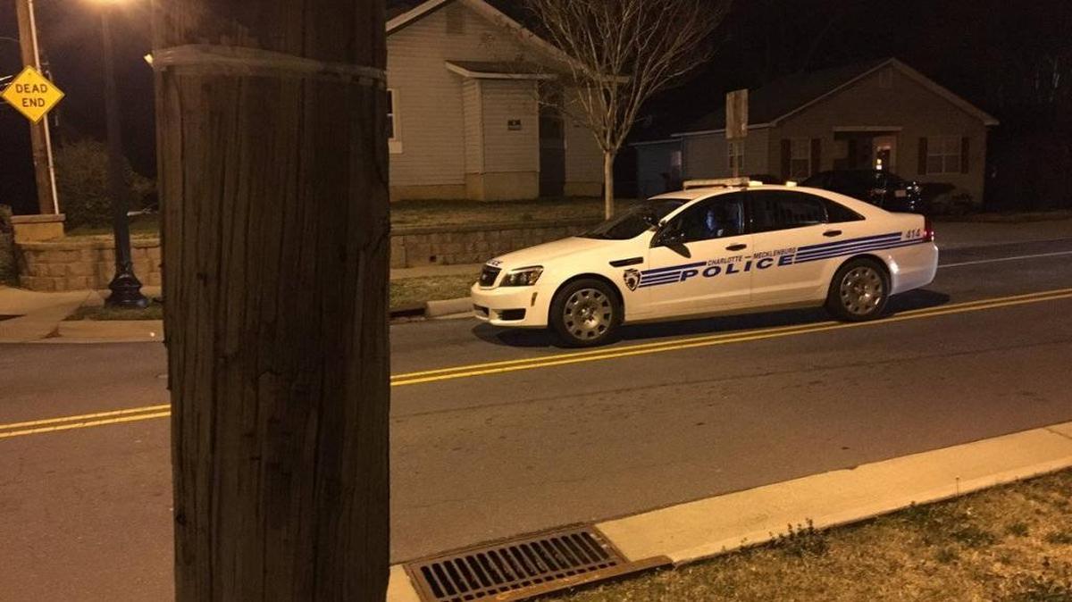 More than a dozen rounds were fired in a parking lot in east Charlotte early Friday morning.