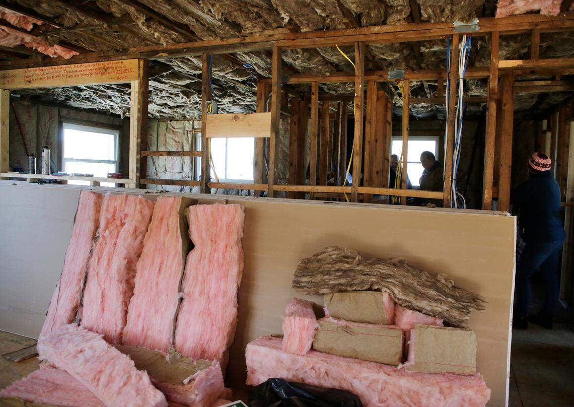 The need for home repairs in Western North Carolina is immense, including inside this Swannanoa home during the last week of November, two months after Helene struck.