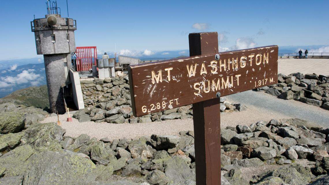 About 400,000 people visit Mt. Washington every year. It’s the highest peak east of the Mississippi and north of Virginia.